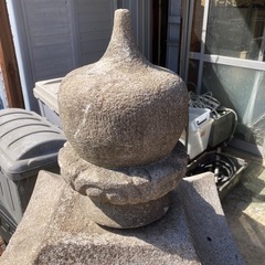 灯篭 アンティーク 石 昭和レトロ の画像