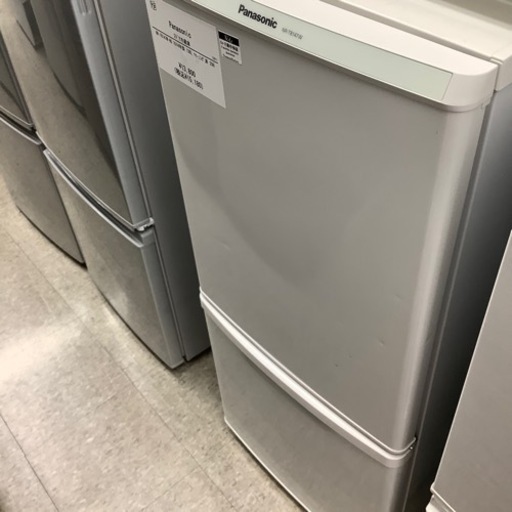 Panasonic 2ドア冷蔵庫 NR-TB147W-HG