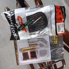 美品かと！自転車 折りたたみ自転車の画像