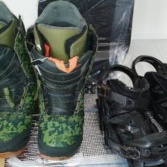オフトレ 人工芝　kings用　スノーボード　K2板　＋　おまけのブーツ＆ビンディングの画像