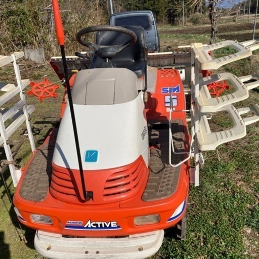 田植え機　クボタ　実動機