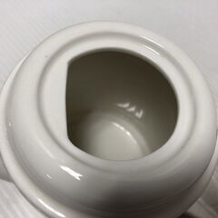 ▼【ティーポット＆カップ　白地　紅茶　緑茶　未使用　長期保管品】（NF240131）Zi-515-92Wの画像