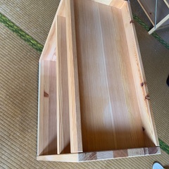 パイン材デスクワゴン（無印良品