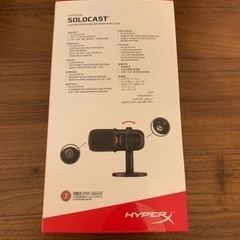  HyperX SoloCast マイクの画像