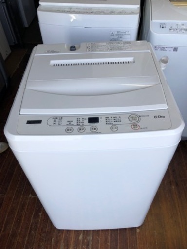 福岡市内配送設置無料　2022年式　YAMADA SELECT(ヤマダセレクト) YWMT60H1 洗濯機 ヤマダオリジナル 6.0kg ホワイト