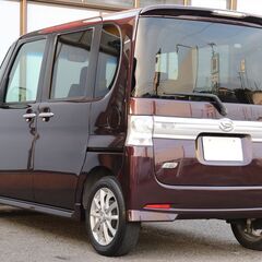 乗出し価格!! 車検2年付 タントカスタム 25年式 10.4万km 修復歴無し スマートキー 禁煙車 全国名変無料 諸費用コミコミ!の画像