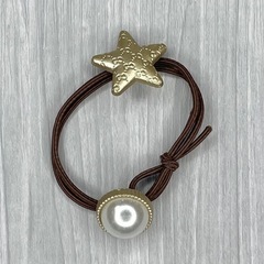 ヘアゴム パール スター 韓国 