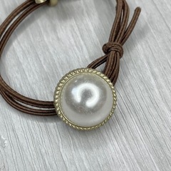 ヘアゴム パール スター 韓国 の画像