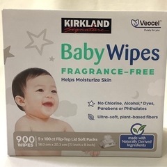 カークランドシグネチャー 赤ちゃん用 おしりふき 900枚の画像