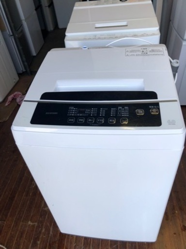 福岡市内配送設置無料　2021年式　アイリスオーヤマ 上面 洗濯機 6kg 全自動 1人暮らし まとめ洗い 毛布 部屋干し お急ぎコース ステンレス槽 IAW-T602E