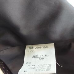 値下げ女児スーツ３点の画像