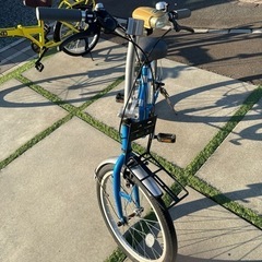 自転車 折りたたみ自転車の画像
