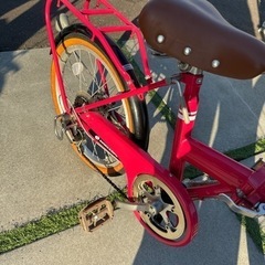 折りたたみ自転車の画像