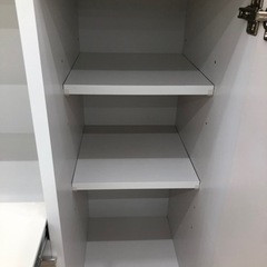 新生活に！土井インテリア工業の2枚扉レンジボード(ホワイト)のご紹介です！！