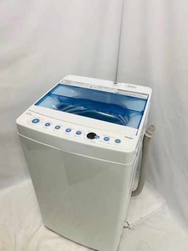 Haier 全自動洗濯機 縦型 JW-C55FK 2019年製 5.5kg ホワイト 家電 一人暮らし 家電 生活家電 洗濯機