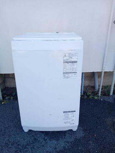 toshiba 洗濯機AW-7D8(w)7kg2020年製造