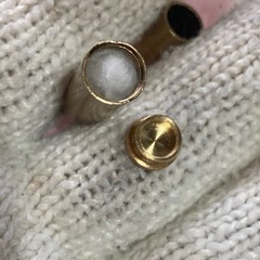 新品　オイルライター　真鍮製　タバコサイズ　フリント式の画像