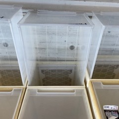 ★ 単品550円 全部セットで2,310円 ★ 衣装ケース 天馬 フィッツケース F-39L 30x39x74cm たっぷり収納 深型ロングタイプ 家具 収納家具 収納ケースの画像