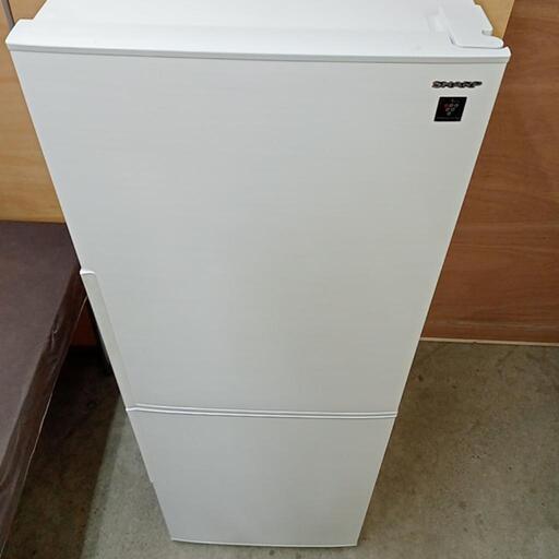 奈良発 冷蔵庫 SHARP SJ-PD28H-W 冷蔵155L 冷凍125L 2022年製 家電 キッチン家電