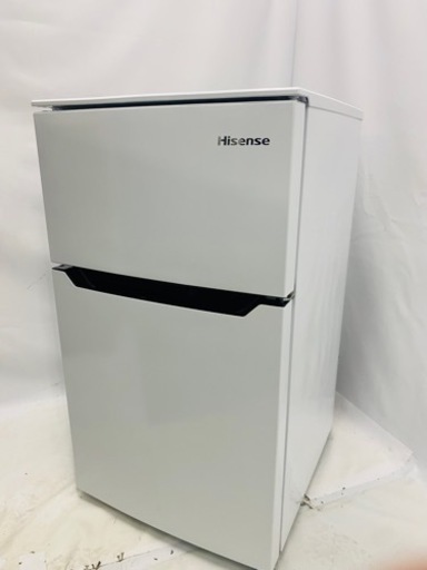 Hisense ハイセンス ノンフロン冷凍冷蔵庫 HR-B95A ホワイト 2ドア　2021年製 家電 キッチン家電 冷蔵庫