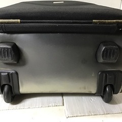 ソフトケース　旅行バック　キャリーカート　BLACK②の画像