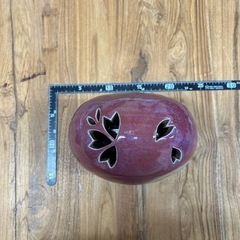 ★陶器 花瓶 置物 桜★  の画像