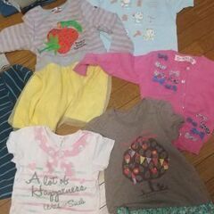 女児110、   男児130 、靴20cm