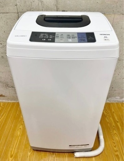 5 日立 HITACHI 全自動洗濯機 NW-50A 洗濯機 5㎏