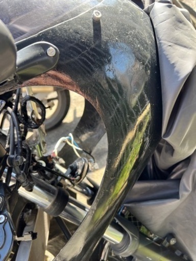イノウエ型 ロケットカウル (くろ) 川崎のバイクの中古あげます