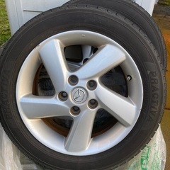 205/55R16 91V　アルミ　4本　タイヤ　マツダ