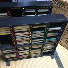 カセットテープ収納ラック