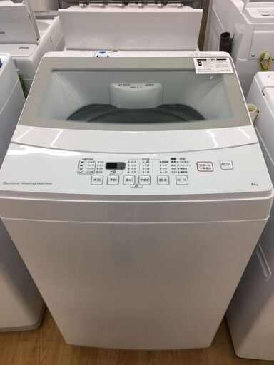 ★ジモティ割あり★ ニトリ　NITORI 洗濯機 NTR60 6.0kg 19年製 動作確認／クリーニング済み SJ5422