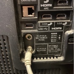SHARP テレビの画像