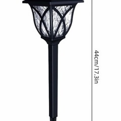 (新品)2pcs Solar Buried Lights, Stainless Steel Atmosphere Lights, Ground Insertion Lights, Solar Landscape Lights, Garden Fence Lights, Stage Lights, Deck Channel Lights, Courtyard Lights, Stairs, Yard Decorationsの画像