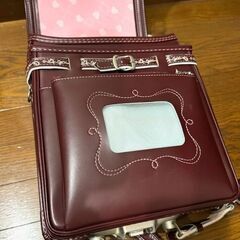 神田屋鞄のカルちゃんランドセル(ボルドー)の画像