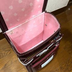 神田屋鞄のカルちゃんランドセル(ボルドー)の画像