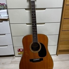 Morris製アコースティックギター　ケース付