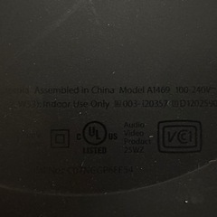 APPLE TV 第3世代 A1469の画像