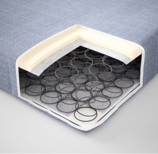 IKEA  コイルマットレス　シングル
