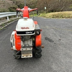 KUBOTA クボタ 管理機 耕運機 家庭菜園 T1-65 動作確認済の画像