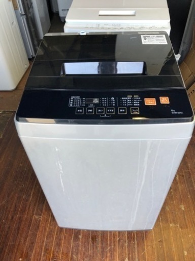 福岡市内配送設置無料　洗濯機 6.0Kg 2019年製 アズマ EAW-601A 全自動 AZUMA 風乾燥