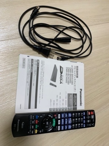 ⭐︎　パナソニック　ブルーレイレコーダー　2019　DMR-BCW1060 Panasonic DMR-BCW1060 2019年製ジャンク (オミド) 静岡の映像