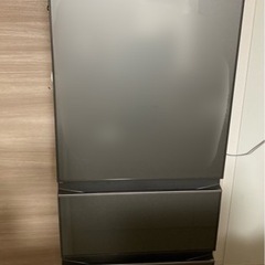 【庫内写真あり・品番・左開きに修正】三菱電機 冷蔵庫 330L 2022年製 3ドア MR-CG33HL-H 左開き 4/21-27引渡し　