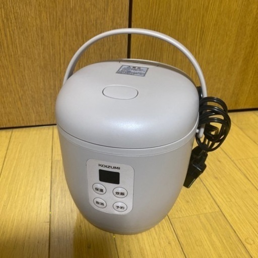 炊飯器　 コイズミ ライスクッカーミニ ベージュ KSC-1513-C