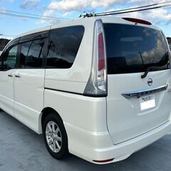 自動車税もコミコミ☆H23セレナHS.Jパッケージ2WD白☆車検取り立て☆内外キレイで装備も充実☆絶好調！の画像