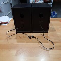 オーディオスピーカー　ウーハー付の画像