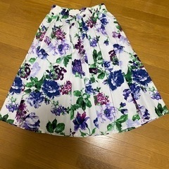 花柄スカートL★未使用