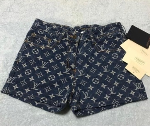 激レア 正規品 ルイヴィトン モノグラムデニム ショートパンツ 26