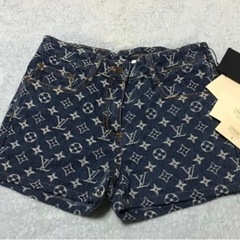 激レア 正規品 ルイヴィトン モノグラムデニム ショートパンツ 26