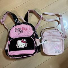 リカちゃんサンリオバッグ、マイメロディ、ハローキティ 子供用バッグ